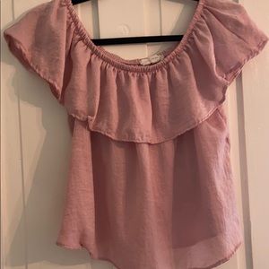 Cute off the shoulder shirt